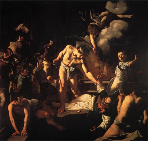 The Martyrdom of St. Matthew Michaelangeo Merisi da Caravaggio